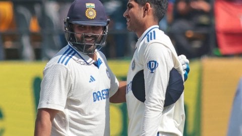 Dharamshala: Second day of the fifth Test cricket match between India and England