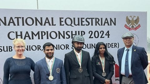 Equestrian: Anupati, Raju emerge best riders in show jumping, dressage at Jr Nationals 