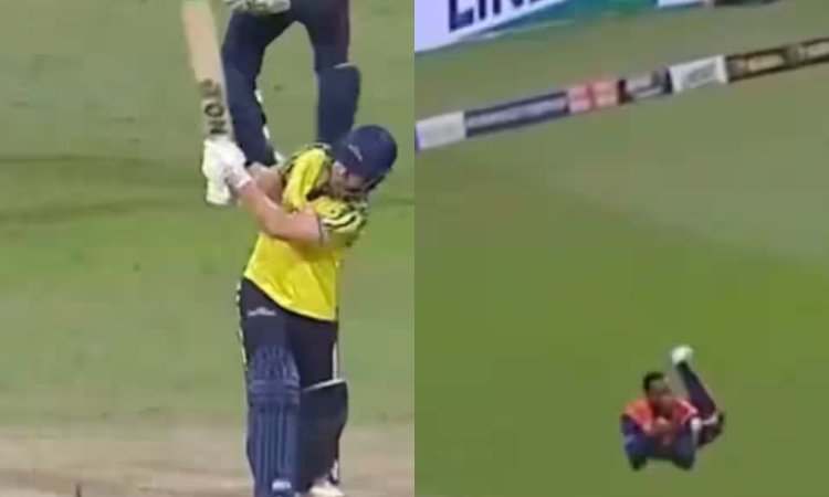 WATCH: फेबियन एलन ने कर दिखाया चमत्कार, सुपरमैन स्टाइल में पकड़ा असंभव कैच