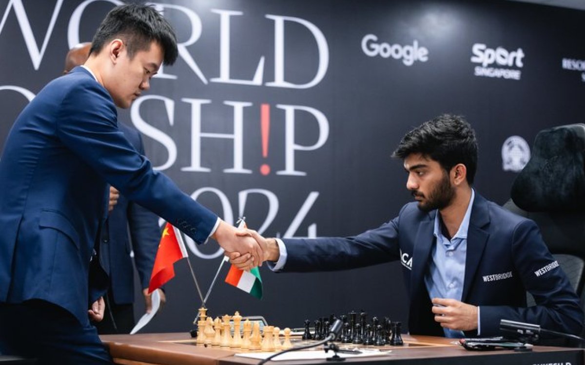 FIDE World Chess Championship Gukesh Misses Chances Again As Ding