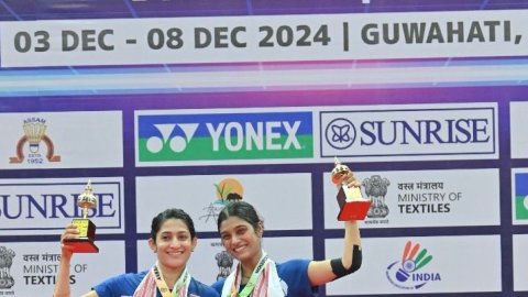 Guwahati Masters: Ashwini-Tanisha retain women’s doubles crown, Sathish Karunakaran claims men’s sin