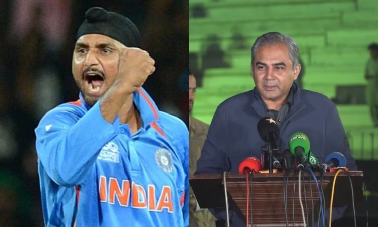 VIDEO: 'मत आइए', हरभजन सिंह ने सुनाई PCB चेयरमैन मोहसिन नकवी को दो टूक