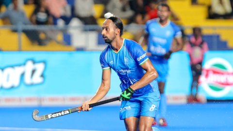 Hardik Singh named captain of UP Rudras in Hockey India League