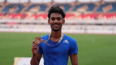 Haryana's Pooja, Telangana’s Sriteja set records in National Junior Athletics