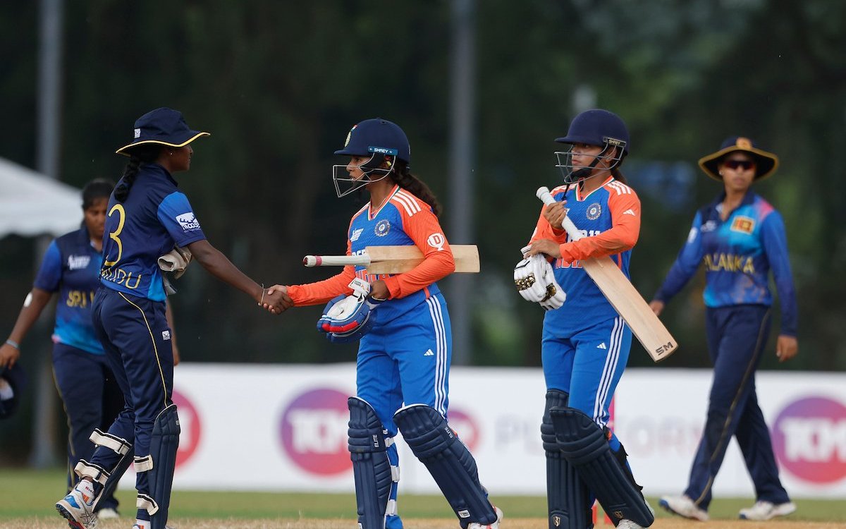 India Enter U19 Women’s Asia Cup Final With 4wicket Win Over Sri Lanka