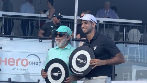 Indian-origin star Aaron Rai wins Hero Shot ahead of Woods-hosted World Challenge