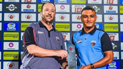 ISL 2024-25: NEUFC's forward Alaaeddine Ajaraie wins third consecutive POTM honour