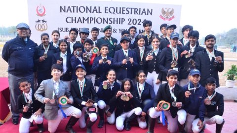 Jr National Equestrian: Bhoowan, Arshad bag gold as event concludes with record turnout