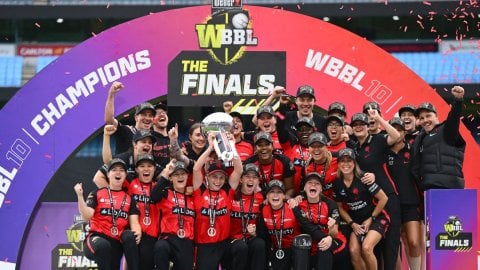 Melbourne Renegades complete fairytale journey with maiden WBBL title