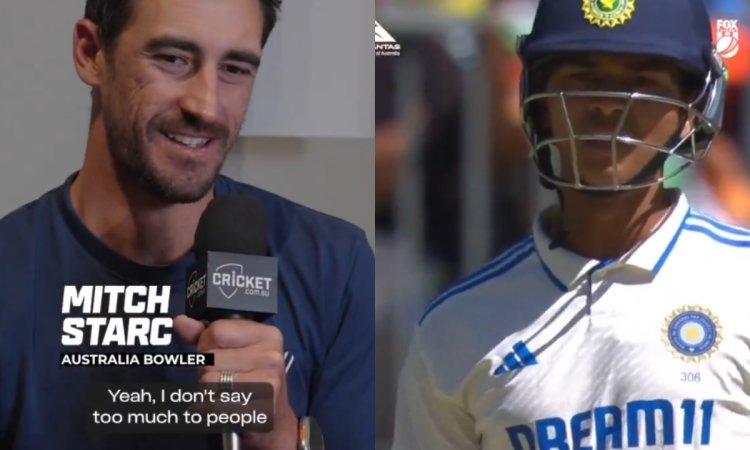 WATCH: यशस्वी जायसवाल की स्लेजिंग पर स्टार्क ने तोड़ी चुप्पी, बोले- 'आजकल मैं किसी को कुछ बोलता नहीं