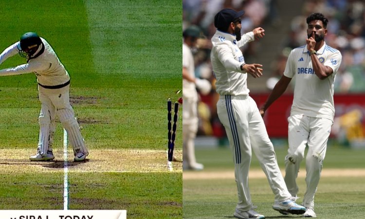 VIDEO: DSP सिराज ने ख्वाजा को भेजा ड्रेसिंग रूम की जेल, ड्रीम बॉल डालकर किया बोल्ड