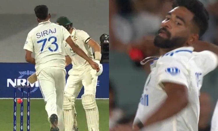 WATCH: लाबुशेन की हरकत पर मोहम्मद सिराज को आया गुस्सा, बेवजह कर दी स्टंप पर थ्रो
