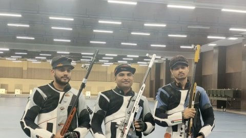 National Shooting Championship: Kiran Ankush Jadhav tops Olympians to clinch men's 3P crown