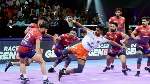 PKL Season 11: Gowda stands tall for UP Yoddhas in a crucial win against Puneri Paltan