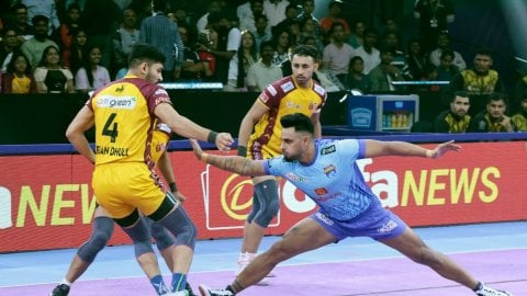 PKL Season 11: Maninder’s heroics in vain as Telugu Titans reign supreme against Bengal Warriorz