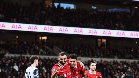 PL: Salah, Diaz brace seal Liverpool’s emphatic 6-3 victory over Spurs