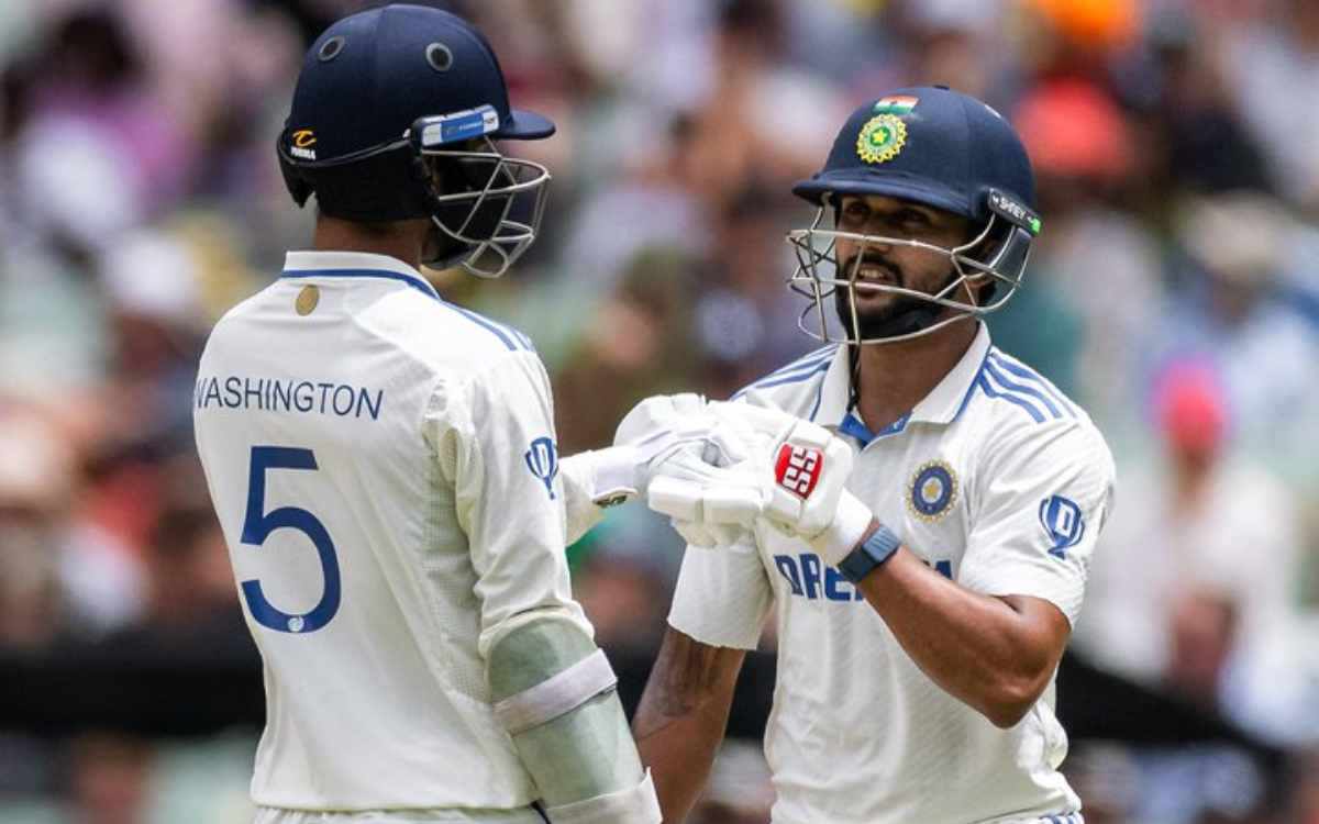 Sundar Reddy 4th Test: Reddy, Sundar Lead India Fightback To 326-7 Against Australia ...