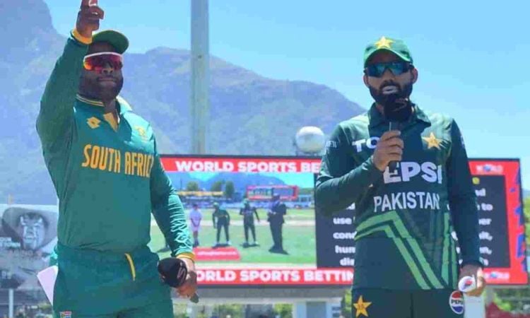 South Africa opt to field first in third odi vs Pakistan 