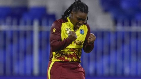 Sharjah: ICC Women's T20 World Cup 2nd semi-final match between New Zealand Women and West Indies Wo