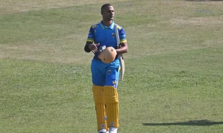 VIDEO: नेपाल प्रीमियर लीग में फ्लॉप हुए शिखर धवन, कनाडा के स्पिनर ने किया आउट