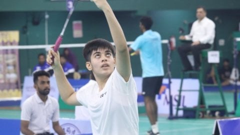 Sr National Badminton: Rithvik Sanjeevi stuns defending champion Chirag Sen in third round (Ld)