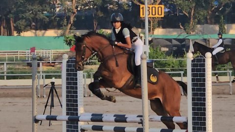 Stasya Pandya wins bronze in National Equestrian Championship