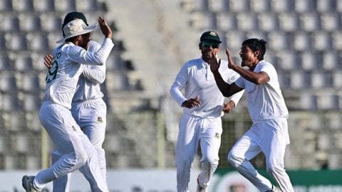 Taijul Islam Spins Bangladesh To Test Series Leveller With Windies