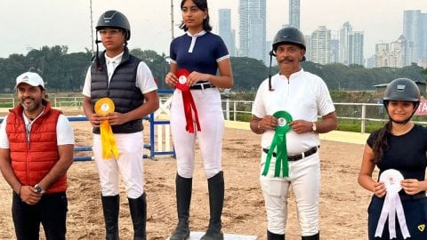 Thakkar, Sabharwal win gold medals in ARC's show jumping event