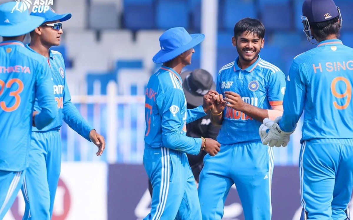 U19 Asia Cup Ruthless India To Face Dominant Bangladesh In Final On