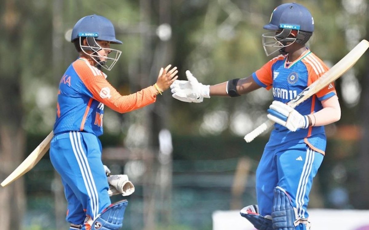 U19 Women's Asia Cup Sonam, Kamalini Guide India To 9wicket Win Over