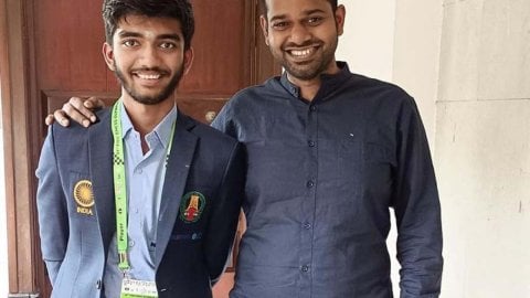 Vishnu Prasanna, the coach who helped World Champion Gukesh develop his playing style