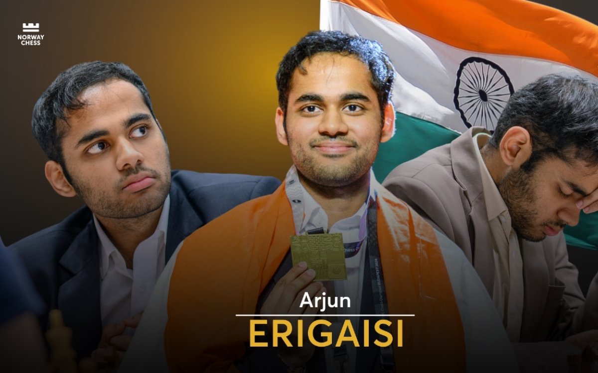 World No. 4 Arjun Erigaisi Set To Compete At Norway Chess 2025 On