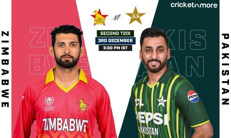 ZIM vs PAK Dream11 Prediction 2nd T20I, Pakistan tour of Zimbabwe 2024