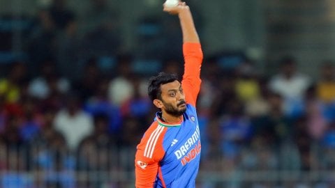 2nd T20I: Axar and Varun take two wickets each as England set India a target of 166