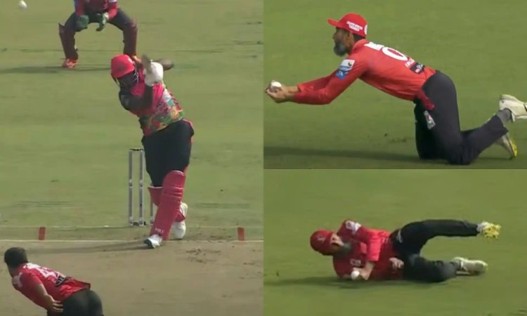 VIDEO: 'कौन कहेगा ये बंदा 38 साल का है', महमुदुल्लाह ने पकड़ा गज़ब का कैच