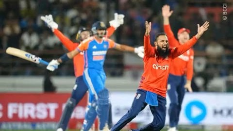 3rd T20I: Credit to Adil Rashid, he is a world-class bowler: SKY laments on India's defeat