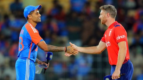 4th T20I: England ask India to bat first as Rinku, Shivam, Arshdeep return