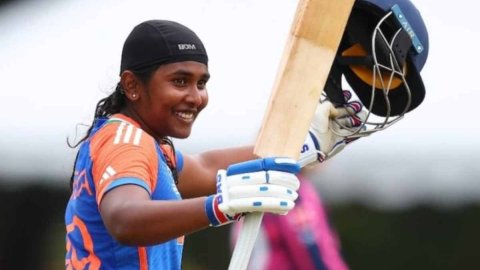 Gongadi Trisha becomes the first player to score a hundred in Women's U-19 T20 World Cup history