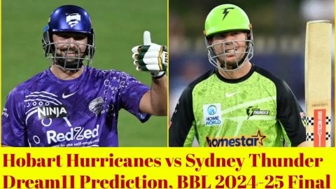 HUR vs SIX Dream11 Prediction, BBL 2024-25 Final: टिम डेविड या डेविड वॉर्नर, किसे बनाएं कप्तान? यहां