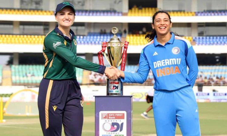  India Women opt to bat first against Ireland Women in third odi