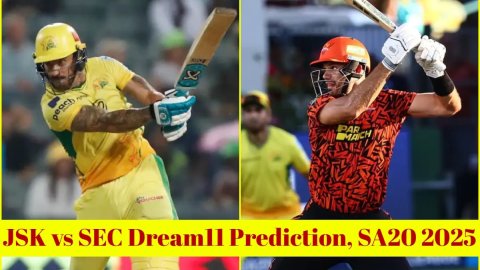 JSK vs SEC Dream11 Prediction, SA20 2025: फाफ डु प्लेसिस या एडेन मार्कराम, किसे बनाएं कप्तान? यहां द