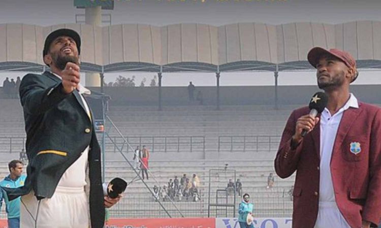 Pakistan opt to bat first against West Indies in first Test