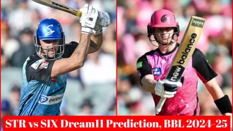 STR vs SIX Dream11 Prediction: मैथ्यू शॉर्ट या स्टीव स्मिथ, किसे बनाएं कप्तान? यहां देखें Fantasy Te