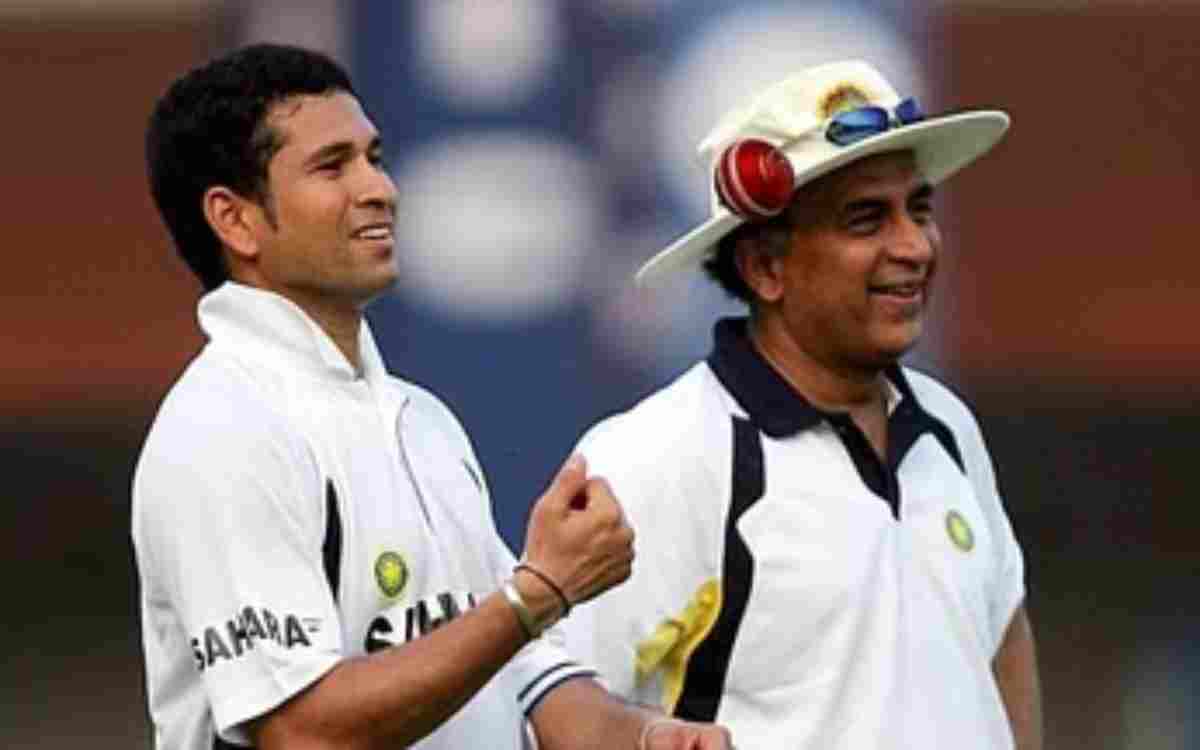 When Sunil Gavaskar gifted Sachin Tendulkar 34 champagne bottles for equalling his world record of सचिन तेंदुलकर का वह 200 वाला टेस्ट स्कोर जिसके लिए सुनील गावस्कर ने उन्हें 34 शैंपेन का गिफ्ट भेजा थ