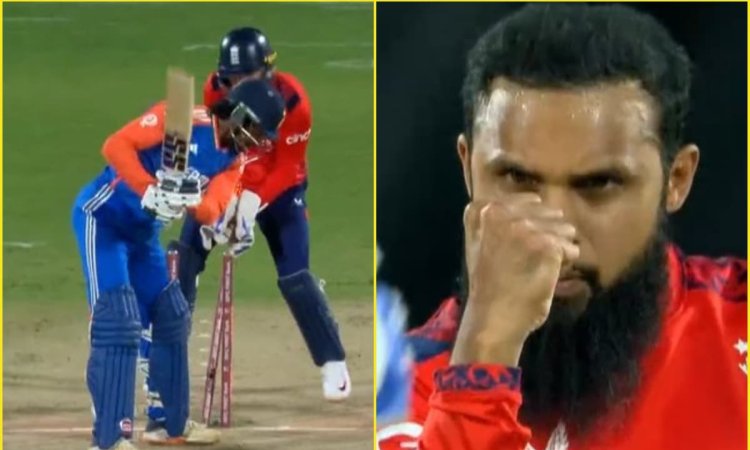 ऐसे ही OUT हो सकते थे Tilak Varma, Adil Rashid ने करिश्माई बॉल डालकर किया Clean Bowled; देखें VIDEO