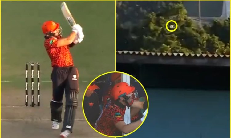 Aiden Markram ने जूनियर डाला को मारा स्टेडियम पार छक्का, भयंकर शॉट देख दंग रह गए ट्रिस्टन स्टब्स; दे