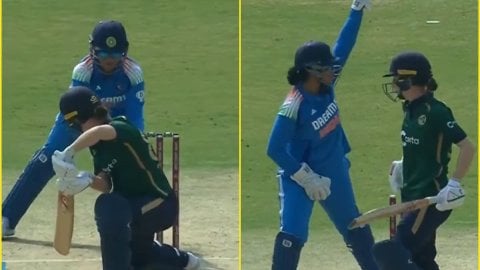 Richa Ghosh ने उड़ाए होश, आयरिश बैटर को MS Dhoni के स्टाइल में किया स्टंप आउट; देखें VIDEO