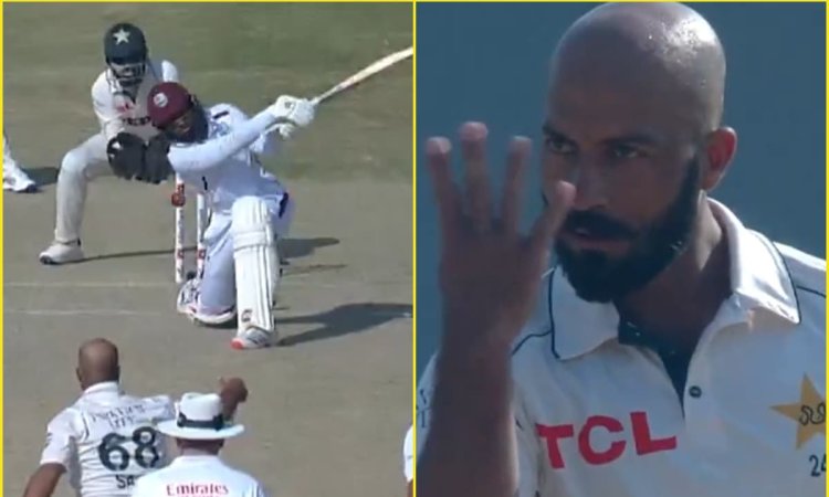 You Can't See Me! पाकिस्तानी क्रिकेटर साजिद खान ने जॉन सीना के स्टाइल में कैरेबियाई खिलाड़ी को डराया