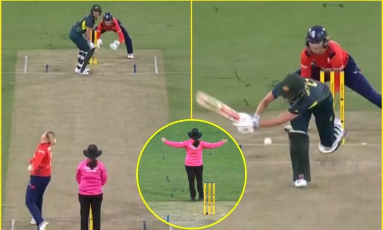 सोफी एक्लेस्टोन ने चलाया MS Dhoni जैसा दिमाग, वाइल बॉल डालकर कर डाला Beth Mooney का सफाया; देखें VID