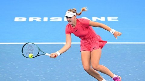 Andreeva fends off Jabeur for Brisbane SF, Birrell's run ends